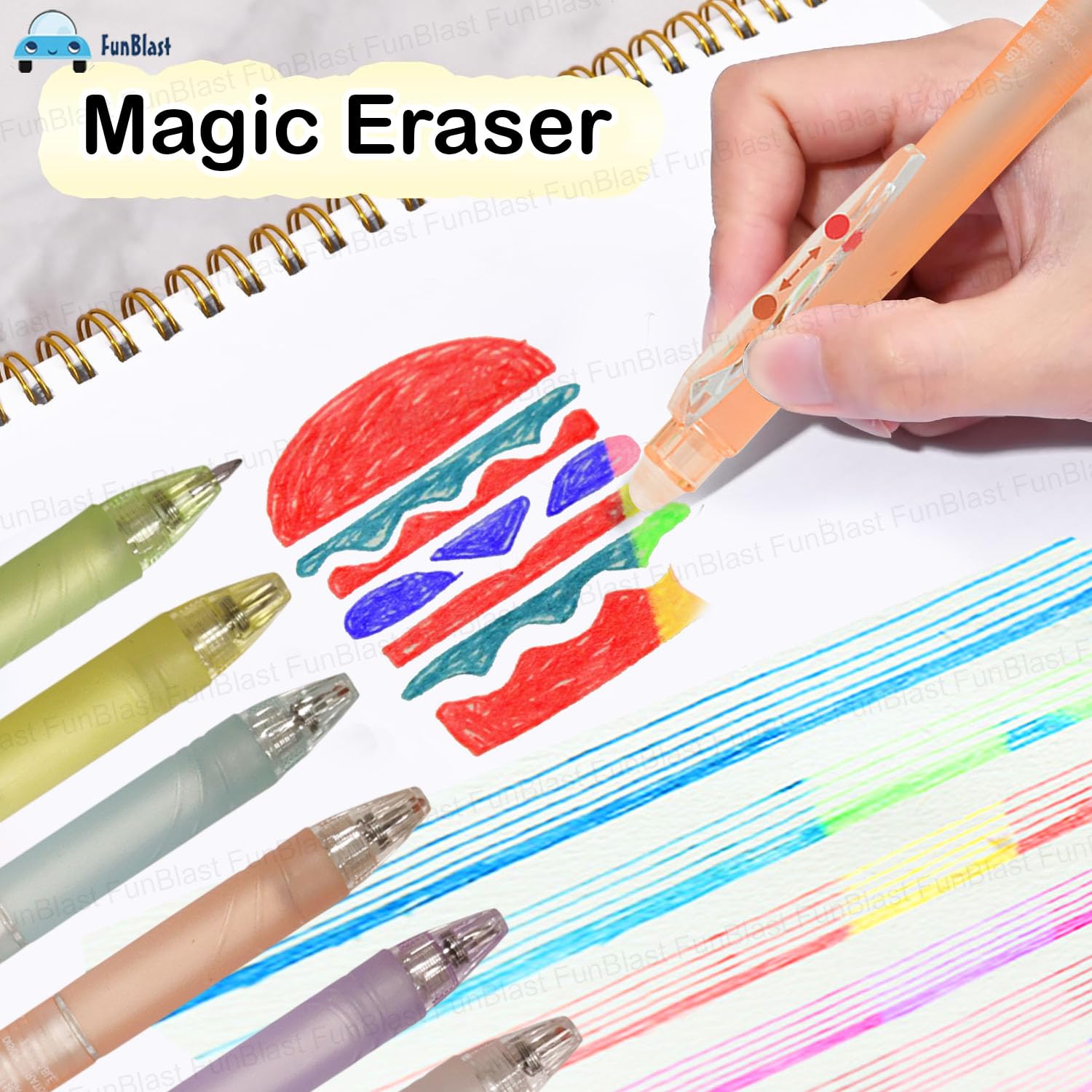 They accurately describe the product's quantity, key features (color changing, erasable), and general appearance (pastel colors, packaging) www.usmile.toys